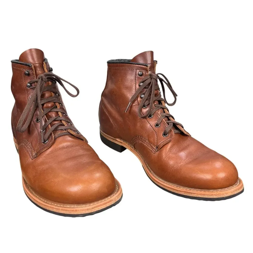 Red Wing Mens 9422 Beckman Black Leather Chukka Boot Size US 10 D